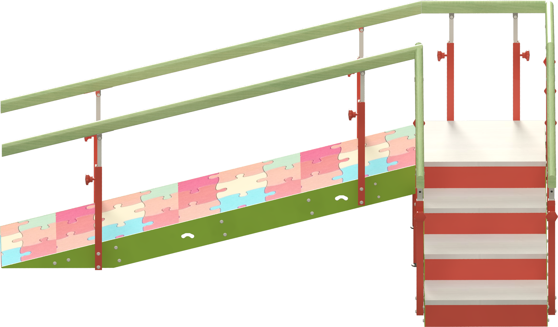 Escalera infantil de 4P